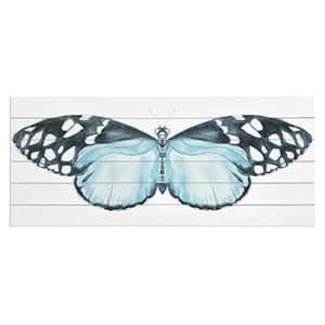 Charlie Blue Moth by Unknown Unframed Art Print 19 in. x 45 in.