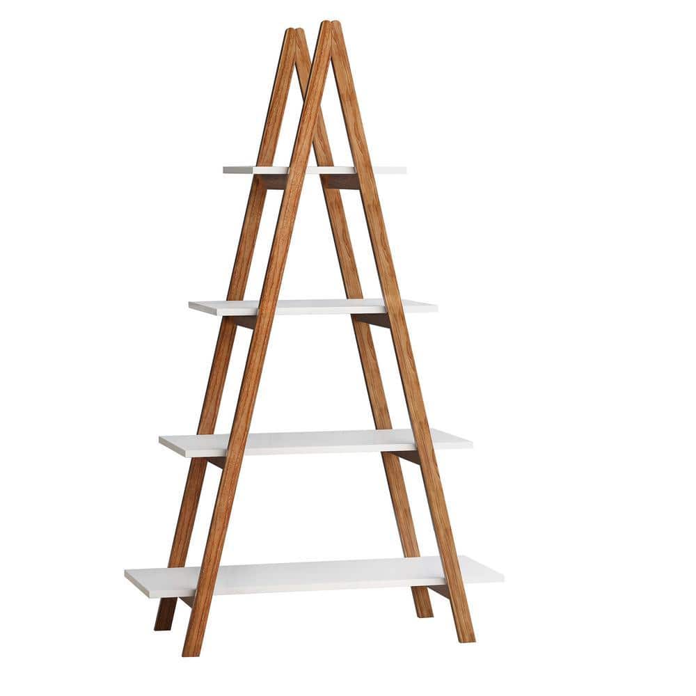 Tileon White Solid Bamboo Wood Oxford 