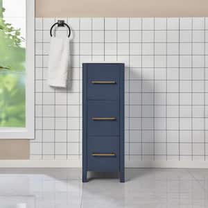 12 in. W x 18 in. D x 33.5 in. H Bath Vanity Cabinet without Top in Blue