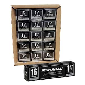 Powercleats 1-1/2 in. 16-Gauge Hardwood Flooring Nails 15 Boxes of 1,000 (15000-Pack)