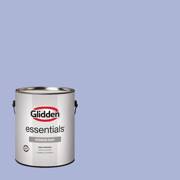 Glidden Essentials 1 gal. PPG1245-4 Lilac Sachet Flat Interior Paint