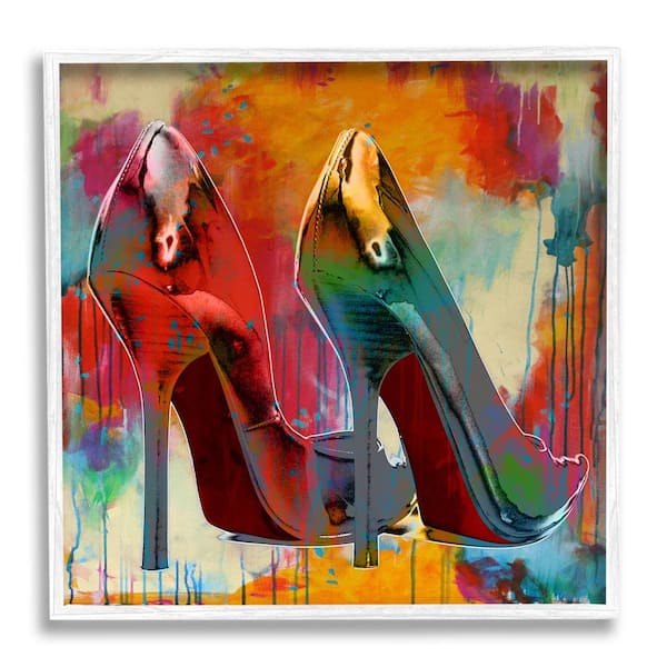 Amazon.com: Wynwood Studio Glam Wall Art Canvas Prints Heels High Fashion'  Home Décor, 12x12: Posters & Prints