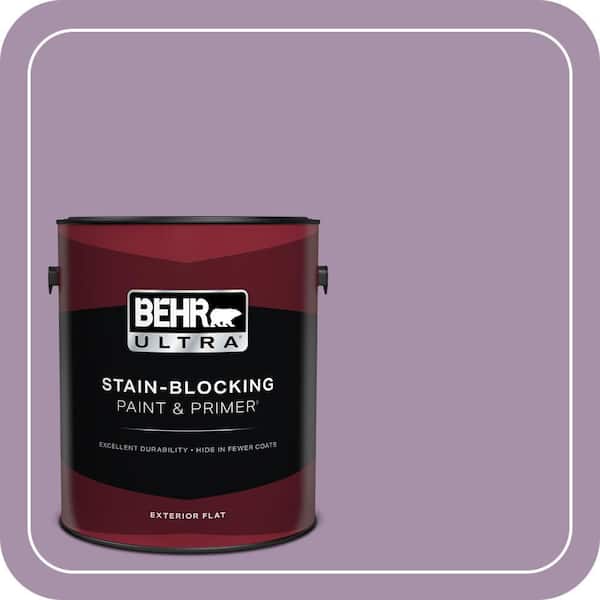 BEHR ULTRA 1 gal. #MQ5-33 Uptown Girl Flat Exterior Paint & Primer
