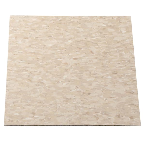 Armstrong Civic Square VCT 12 in. x 12 in. Stone Tan Commercial Vinyl Tile (45 sq. ft. / case)