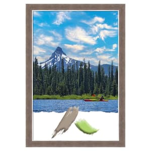 Size 24 in. x 36 in. Noble Mocha Picture Frame Opening