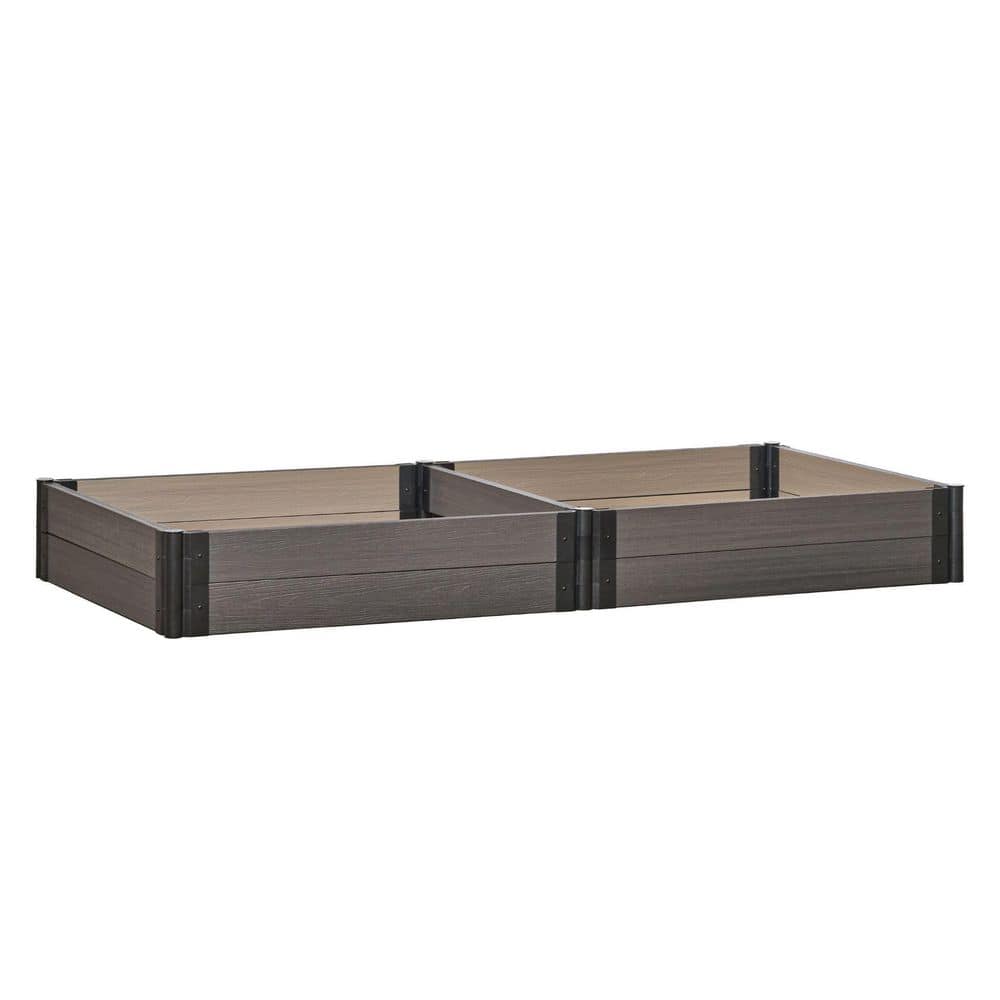 Ironwood GardenBlox Capped Composite Raised Garden Bed 96 in. L x 48 in. W x 11 in. H price history on PriceWatchPro