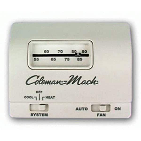 coleman mach air conditioner thermostat