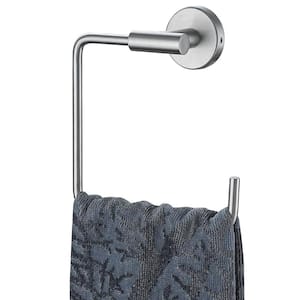 Bath Wall Mounted Towel Ring SUS304 Hand Towel Bar Stainless Steel Towel Holder in Brushed Nickel