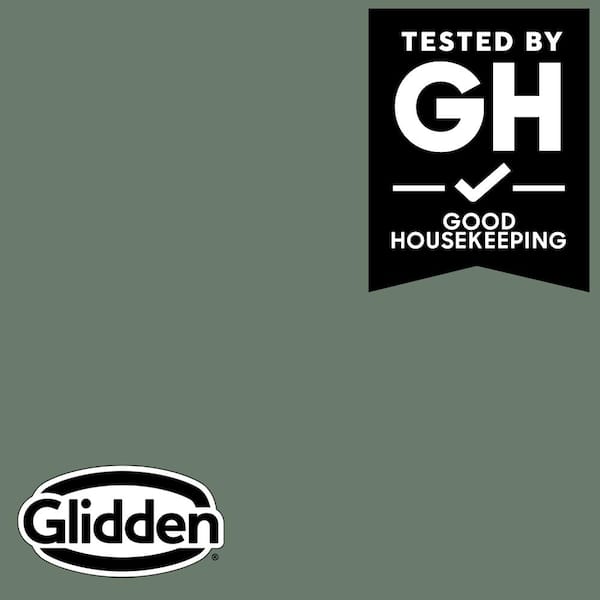 Glidden Premium 1 qt. PPG1134-6 English Ivy Satin Interior Latex Paint