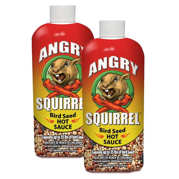 Harris 8 oz. Angry Squirrel Bird Seed Hot Sauce (2-Pack)