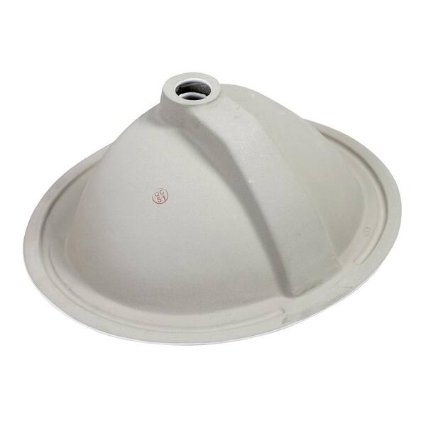 Ruvati Kyros 21 in. Drop-In Porcelain Ceramic Oval Bathroom