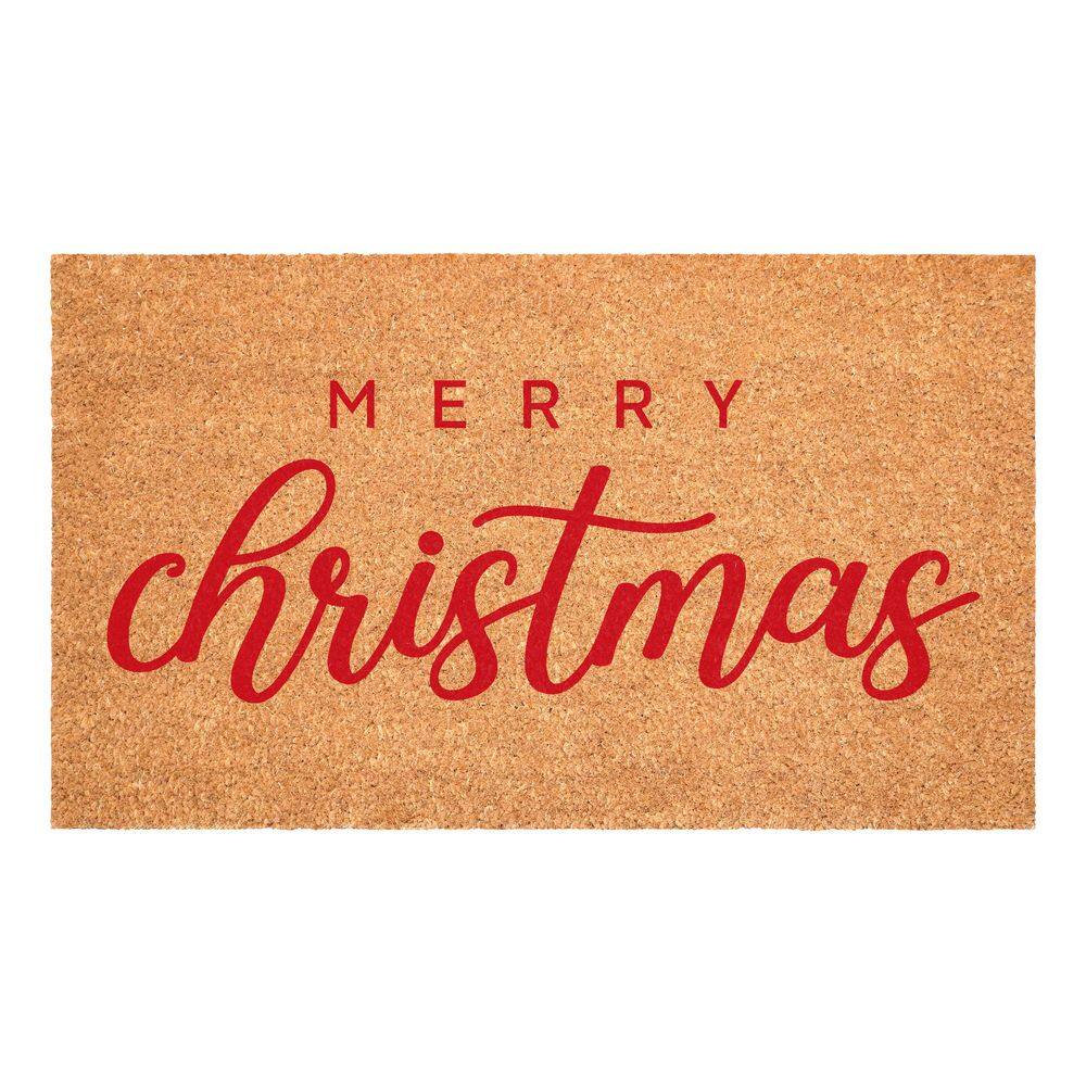 "Red Classic Christmas Doormat 24"" x 36""" price history on PriceWatchPro
