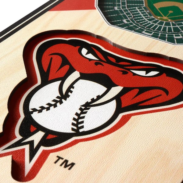 MLB Arizona Diamondbacks 6 in. x 19 in. 3D Stadium Banner-Chase Field