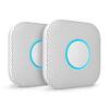 Nest Protect - Smoke Alarm and Carbon Monoxide Detector - Battery Operated - 2 Pack