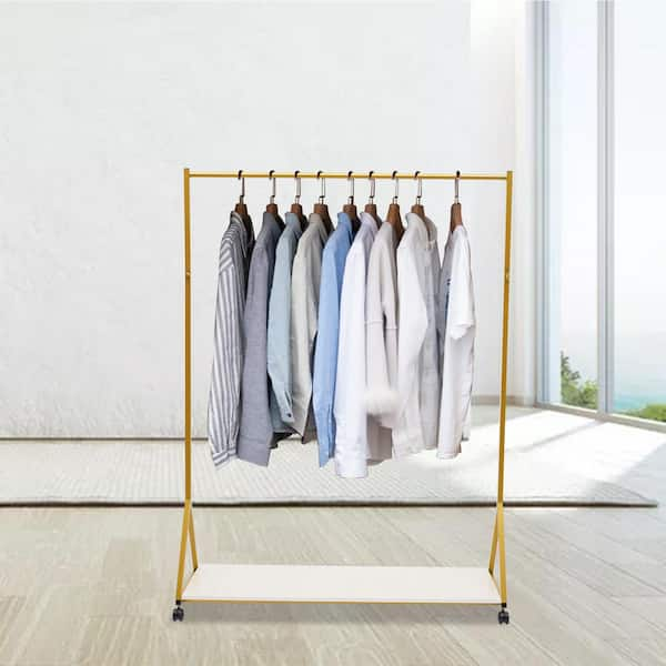 Only Hangers Metallic Metal Clothes Rack 60 in. W x 64 in. H GR200 - The  Home Depot