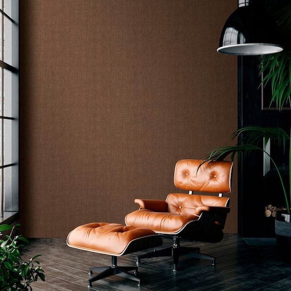 Allure Texture Brown Wallpaper