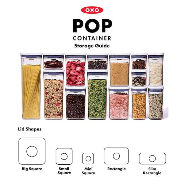 10-Piece POP Container Set & 8-Piece POP Container Baking Set Bundle