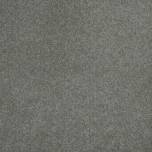 Home Decorators Collection Chastain II - Parkside - Gray 60 oz. SD Polyester Texture Installed Carpet