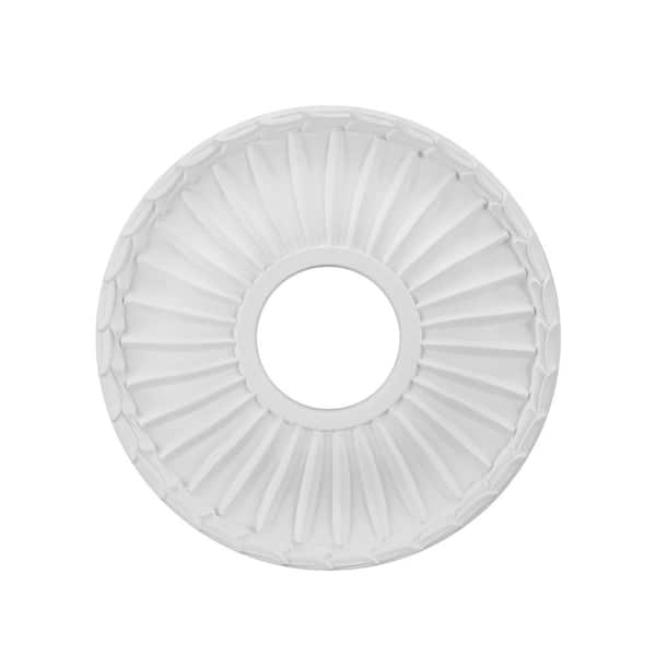 Aspen Creative Corporation 13 in. White Ceiling Medallion