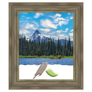 Alexandria Greywash Wood Picture Frame Opening Size 18 x 22 in.