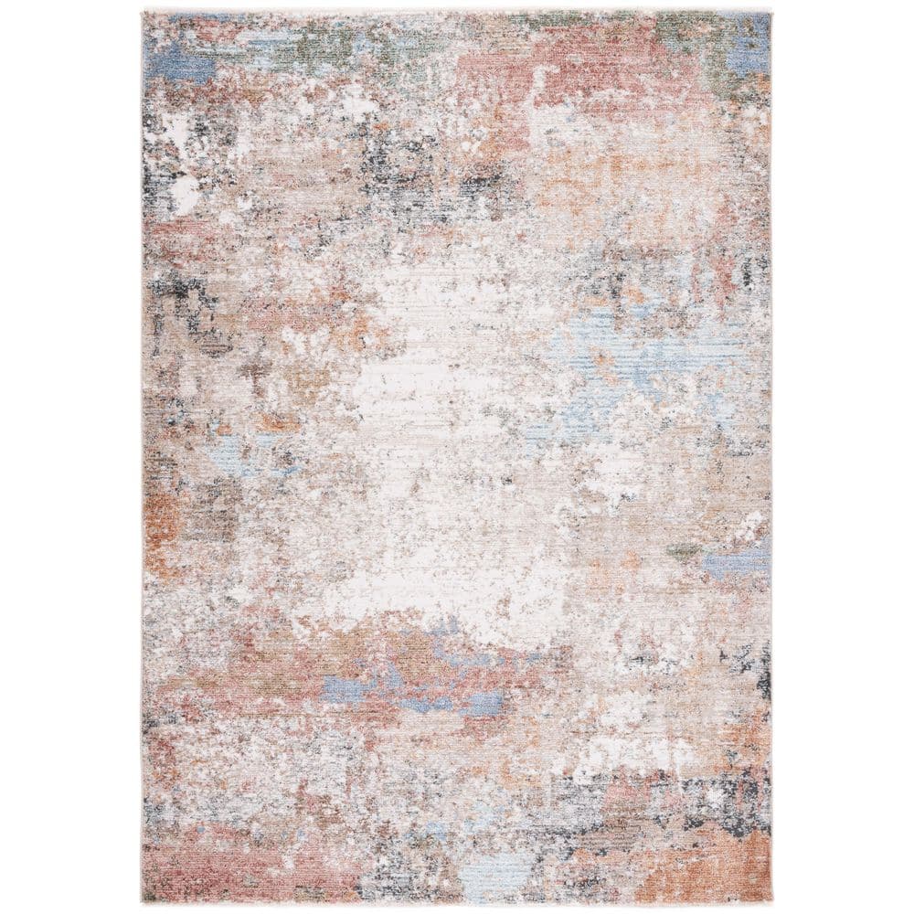 Jasmine 4 ft. x 6 ft. Beige/Light Blue Distressed Marble Area Rug price history on PriceWatchPro