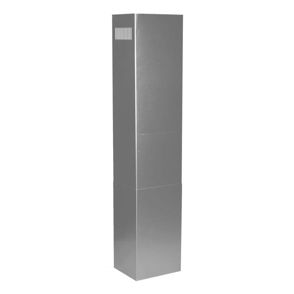 Stainless Steel Chimney Extension for 9-10 ft Ceilings