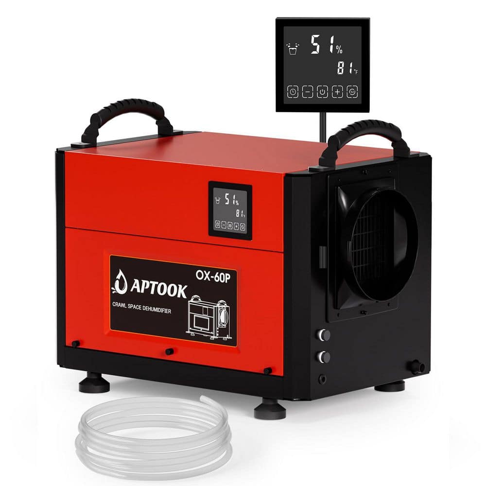 125 pt. 2,000 sq. ft. Bucketless Commercial Dehumidifier in Reds/Pinks with Auto Defrost for Basement, Crawl Space price history on PriceWatchPro