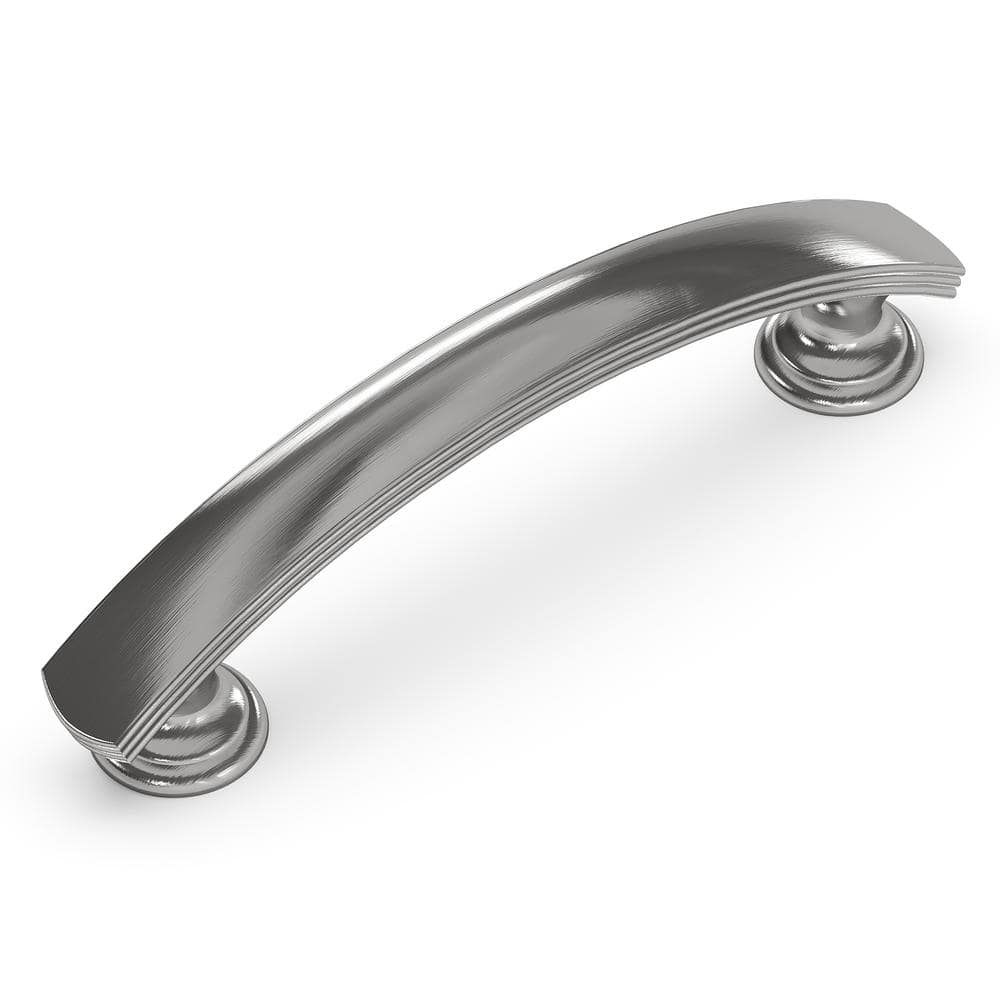 Satin Nickel 3" Modern Farmhouse Cabinet Pulls with Mounting Hardware