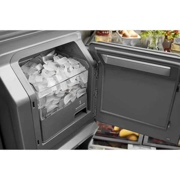 kitchenaid french door ice dispenser