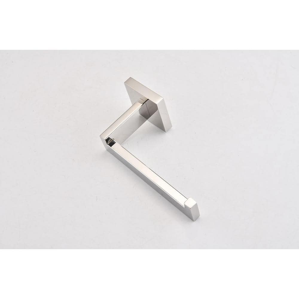 Chrome 8-Piece Stainless Steel Bathroom Hardware Set