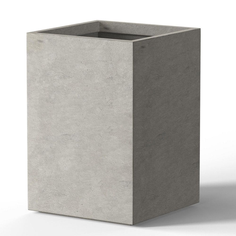 11.5 in. Medium Natural Gray(Enhanced Core) Concrete Rectangular Planter / Pot with Drainage Holes price history on PriceWatchPro