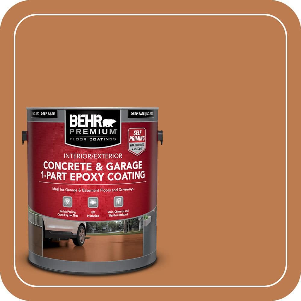 1 gal. #MS-11 Rustic Orange Self-Priming 1-Part Epoxy Satin Interior/Exterior Concrete and Garage Floor Paint price history on PriceWatchPro
