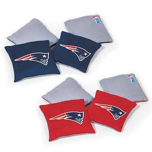 New England Patriots 16 oz. Dual-Sided Bean Bags (8-Pack)