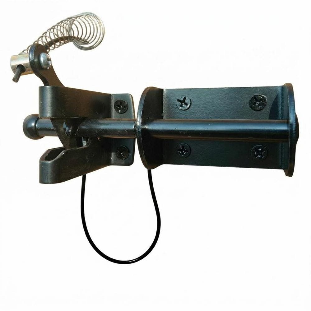 Steel Gate Latch Outdoor Fence Lock Heavy Duty Automatic Gravity Bolt Security Latch for Wooden Metal Gates price history on PriceWatchPro