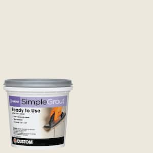 SimpleGrout #381 Bright White 1 qt. Pre-Mixed Grout