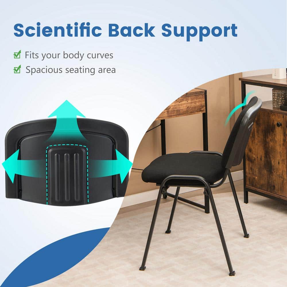 Costway Ergonomic Office Guest Chair - Thumbnail 4