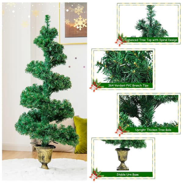 Pre lit deals topiary trees