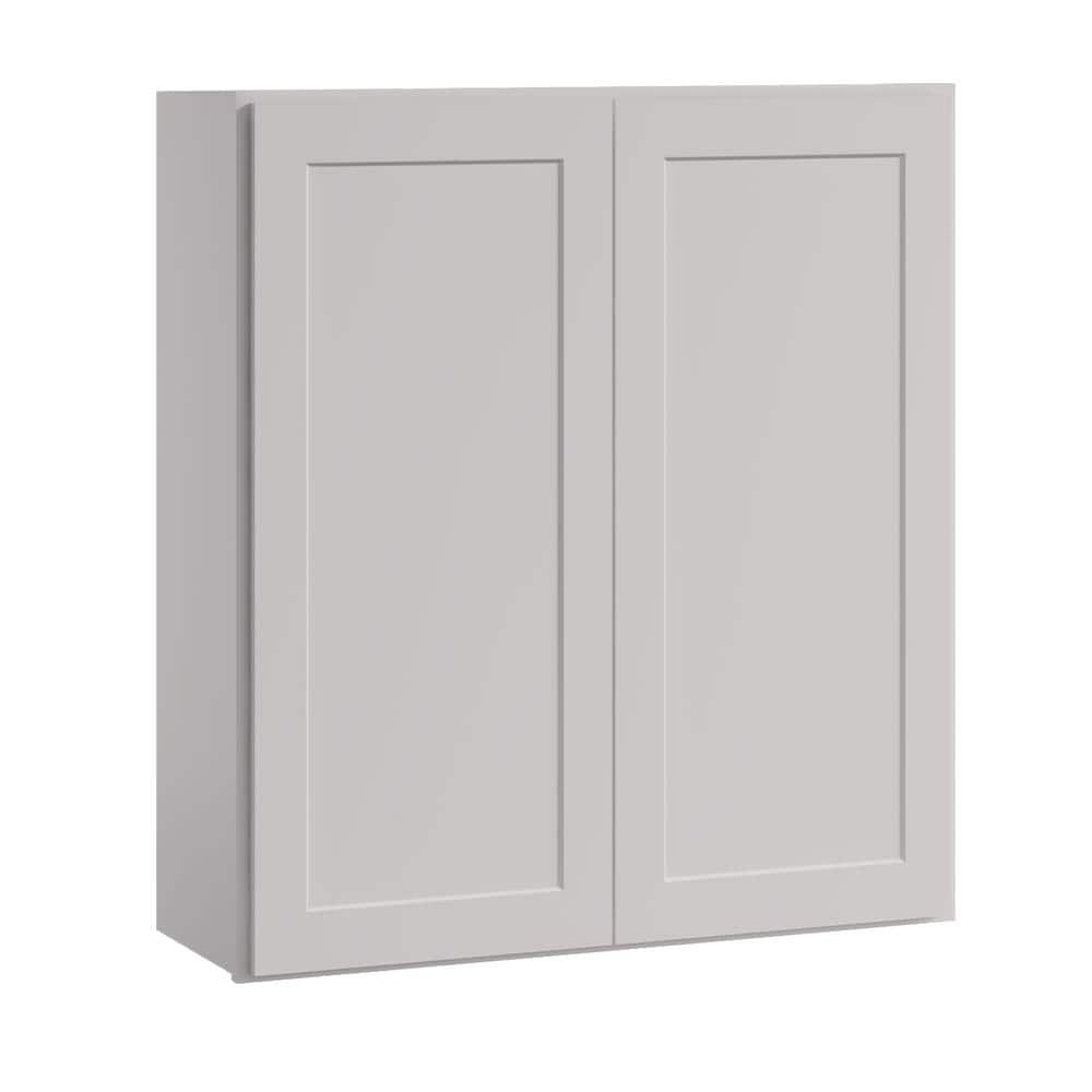 36 in. W x 12 in. D x 42 in. H in Shaker Dove Plywood Ready to Assemble Kitchen Wall Cabinet with Doors and Shelves price history on PriceWatchPro