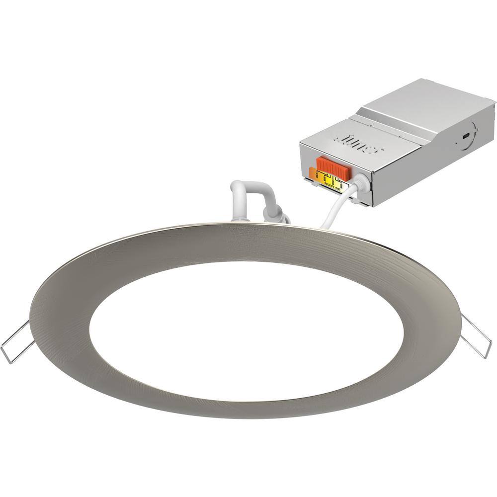Juno Contractor Select 6 in. Selectable CCT Ultra Slim Canless ...