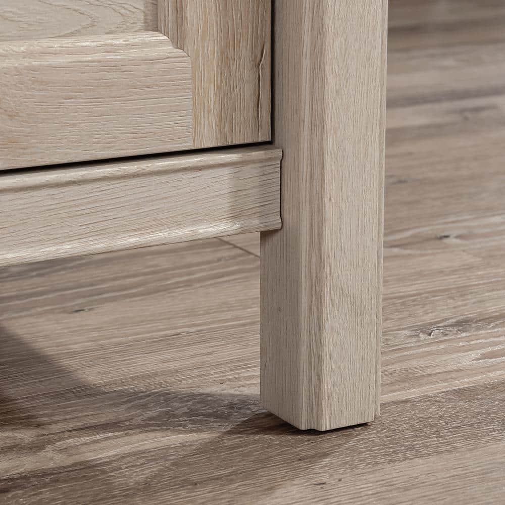 Chalked Chestnut 4-Drawer Spacious Dresser with Slat-Front Detail