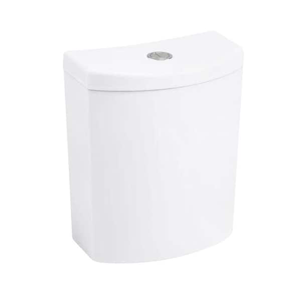 KOHLER Persuade Curve 0.8 or 1.6 GPF Dual Flush Toilet Tank Only in White