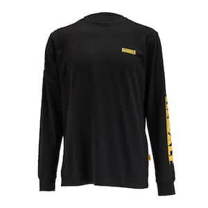 Brand Carrier Unisex Large Black Blend Long Sleeved T-Shirt