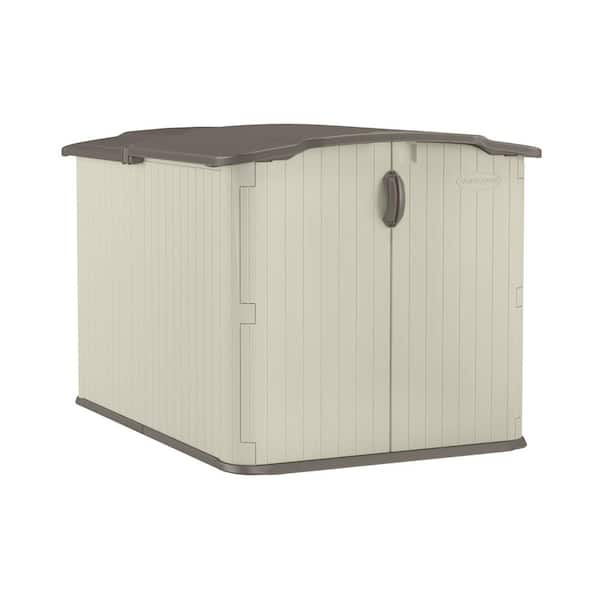 Suncast Glidetop 6 ft. 8 in. x 4 ft. 10 in. Resin Storage Shed