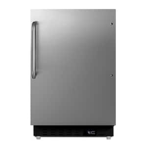 20 in. 3.53 cu. ft. Mini Refrigerator in Stainless Steel without Freezer, ADA Compliant