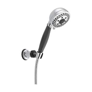 5-Spray Wall Mount Handheld Shower Head 1.75 GPM with H2Okinetic in Chrome