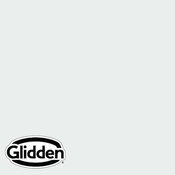 Glidden Diamond 5 gal. PPG1041-1 Moonlit Snow Flat Interior Paint with Primer