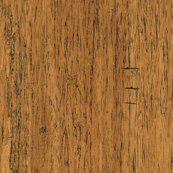 Home Legend Take Home Sample - Distressed Strand Woven Bamboo Tavern Vinyl Plank Flooring - 5 in. x 7 in.