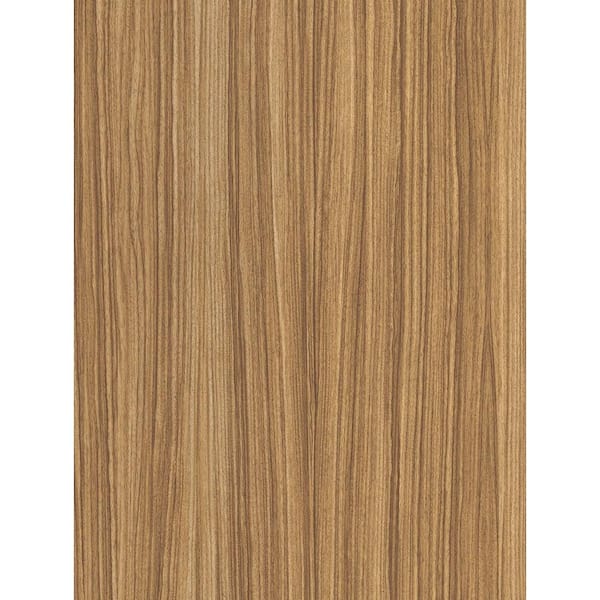 Wilsonart 5 ft. x 10 ft. Laminate Sheet in Zebrawood with Premium Linearity Finish