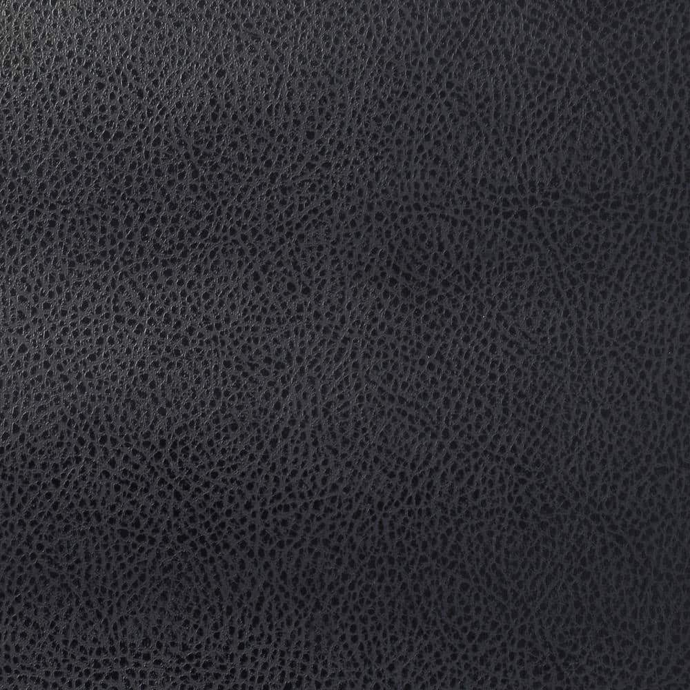 Smart Design Shelf Liner Faux Leather Adhesive - 18 Inch x 15 Feet - Drawer  Cabinet Paper - Kitchen - Black 