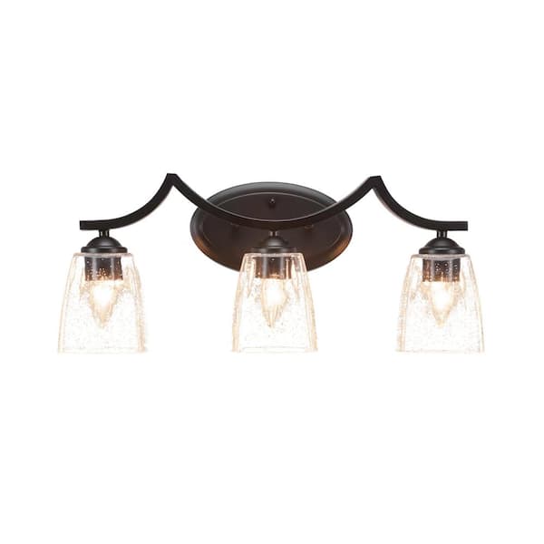 Unbranded Cleveland 7.25 in. 1-Light Matte Black Vanity Light